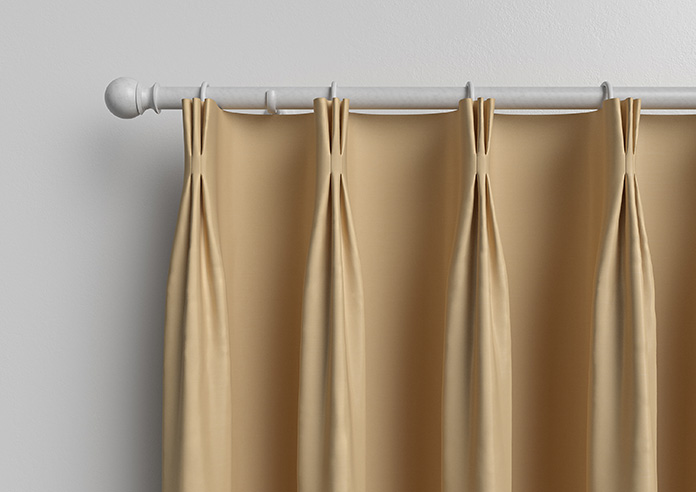Kyoto Faux Silk, Natural - Made to Measure Curtains - Image 11